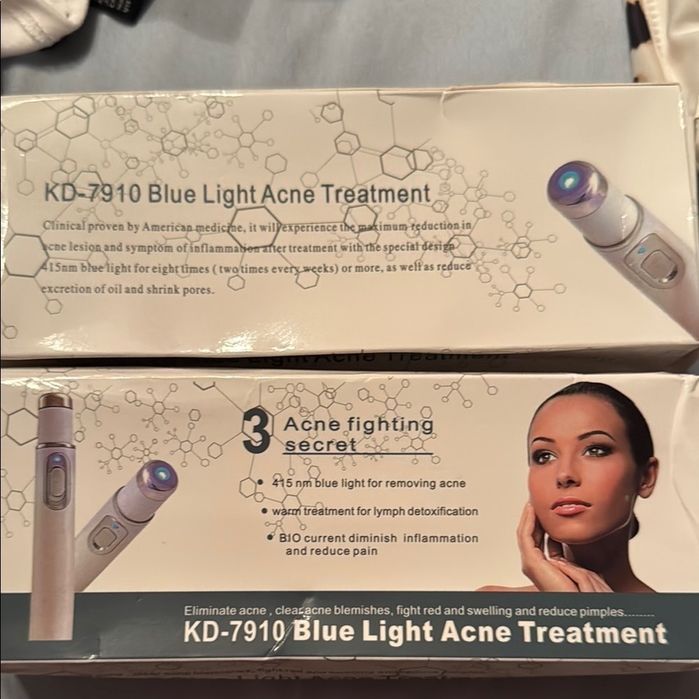 Blue Light Acne Treatment Device